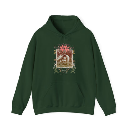 Spirited Away Philately Hoodie – 100% Cotton Anime Hoodie with Stamp-Inspired Design for Ghibli Fans