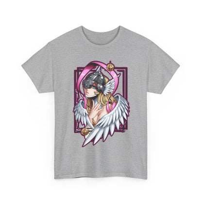 Angewomon T-Shirt – 100% Cotton Digimon Anime Shirt for Fans