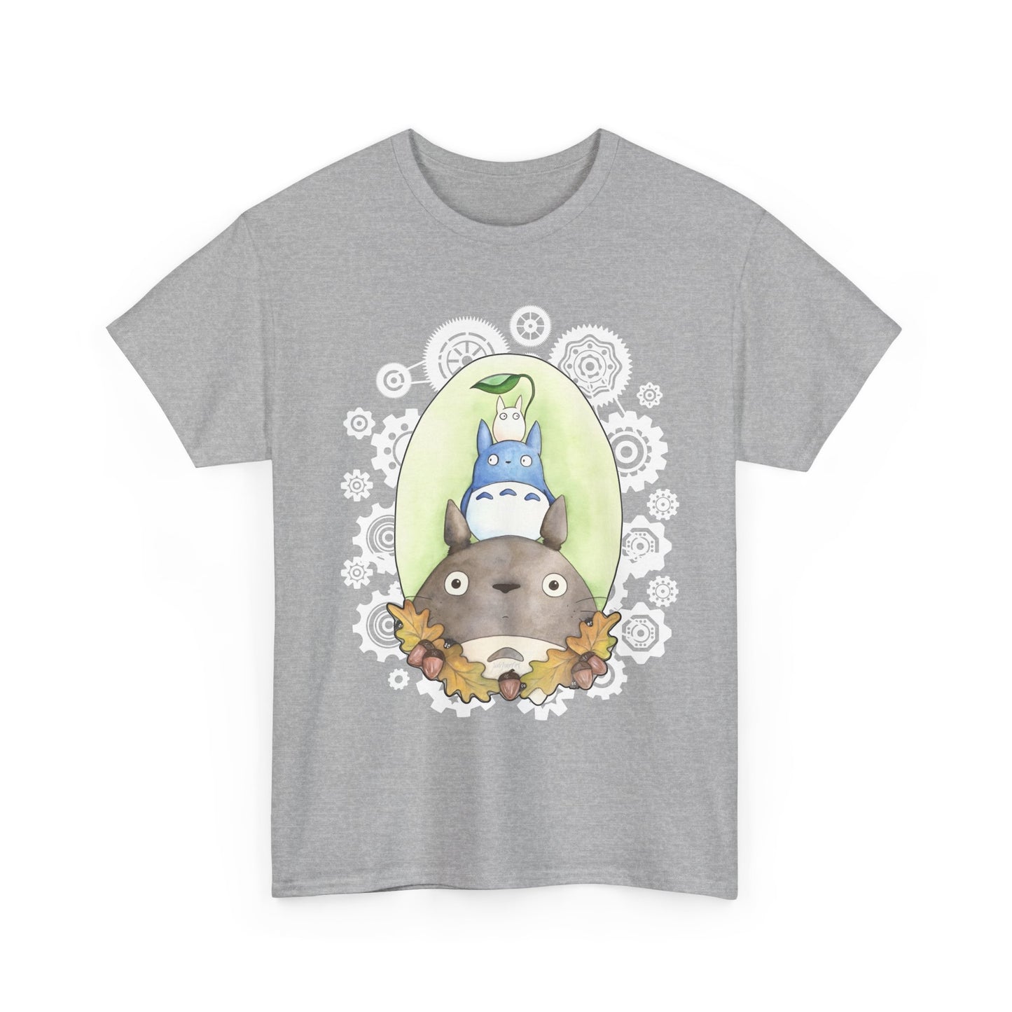 My Neighbor Totoro Sweet T-Shirt 100% Cotton Studio Ghibli Anime Tee