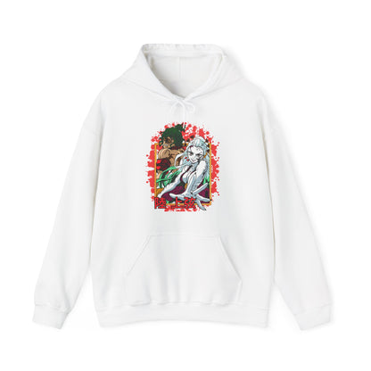 Daki Gyutaro Demon Slayer Hoodie – 100% Cotton Anime Hoodie for Upper Moon Fans