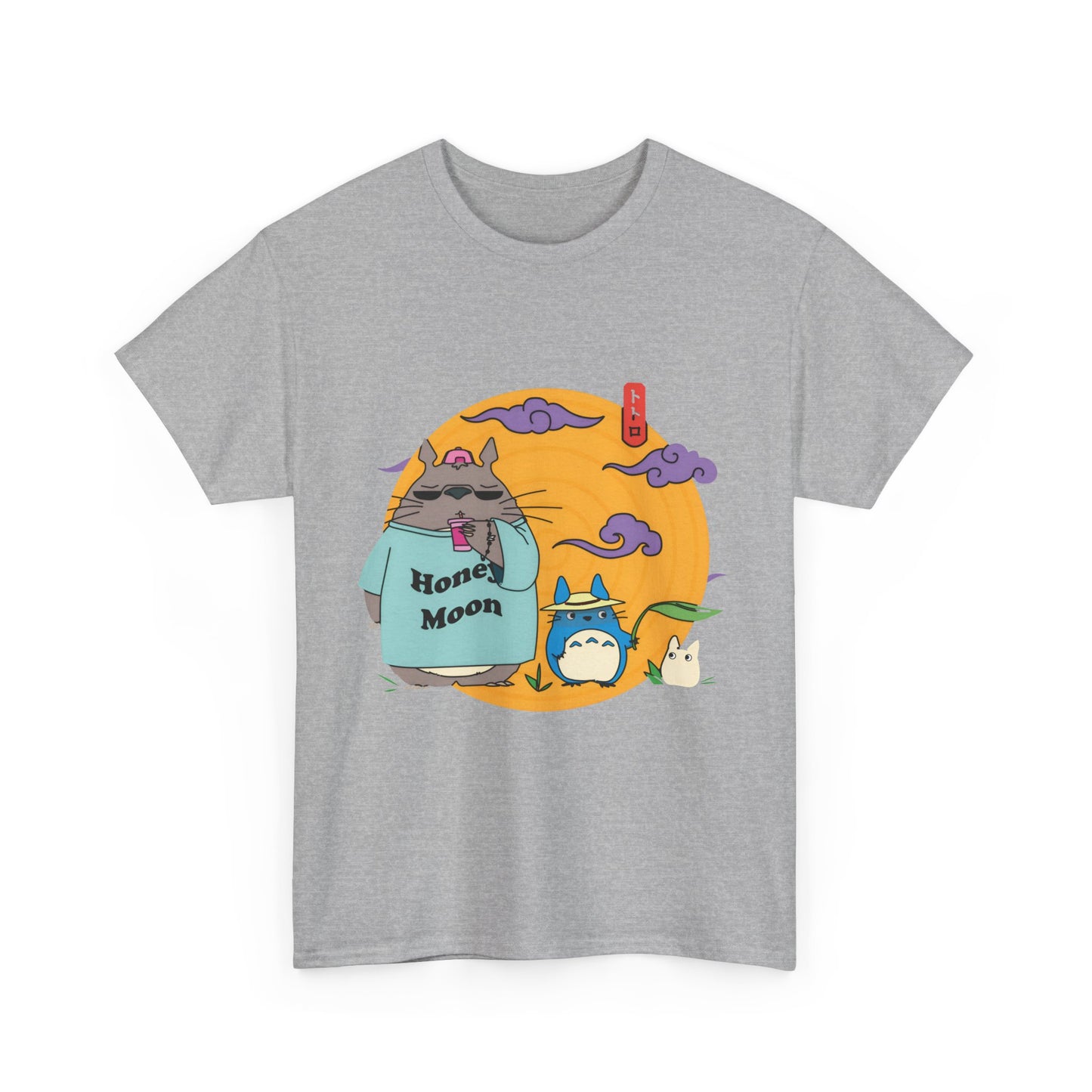 Totoro Fresh Art T-Shirt 100% Cotton | Studio Ghibli Anime Tee