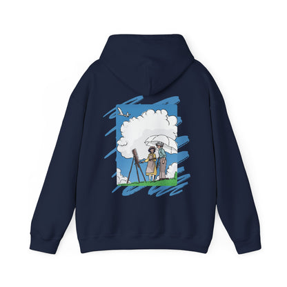 The Wind Rises Hoodie with Back Print – 100% Cotton Studio Ghibli Inspired Pullover