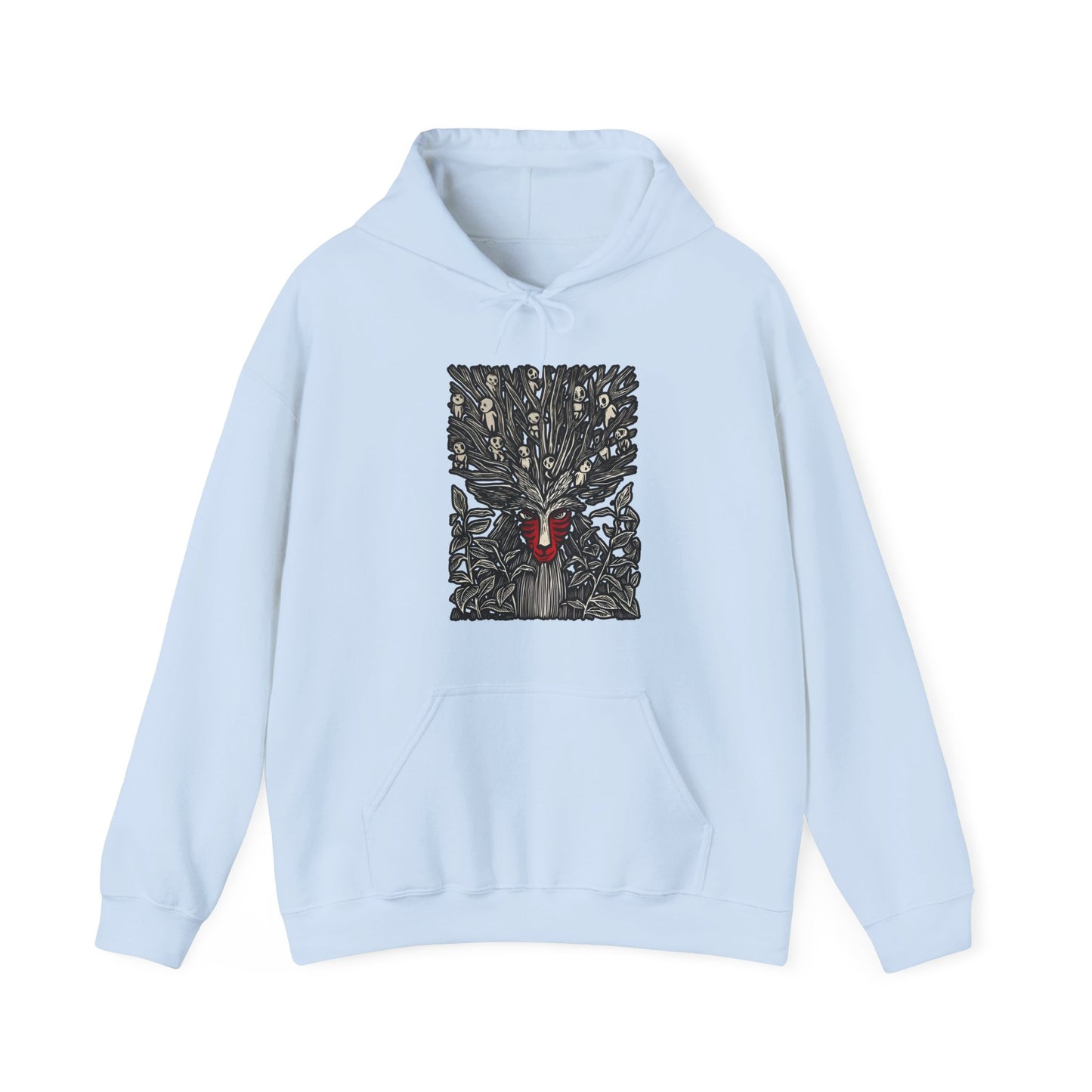 Forest Spirit Studio Ghibli Hoodie – 100% Cotton Cozy Anime Hoodie for Ghibli Fans