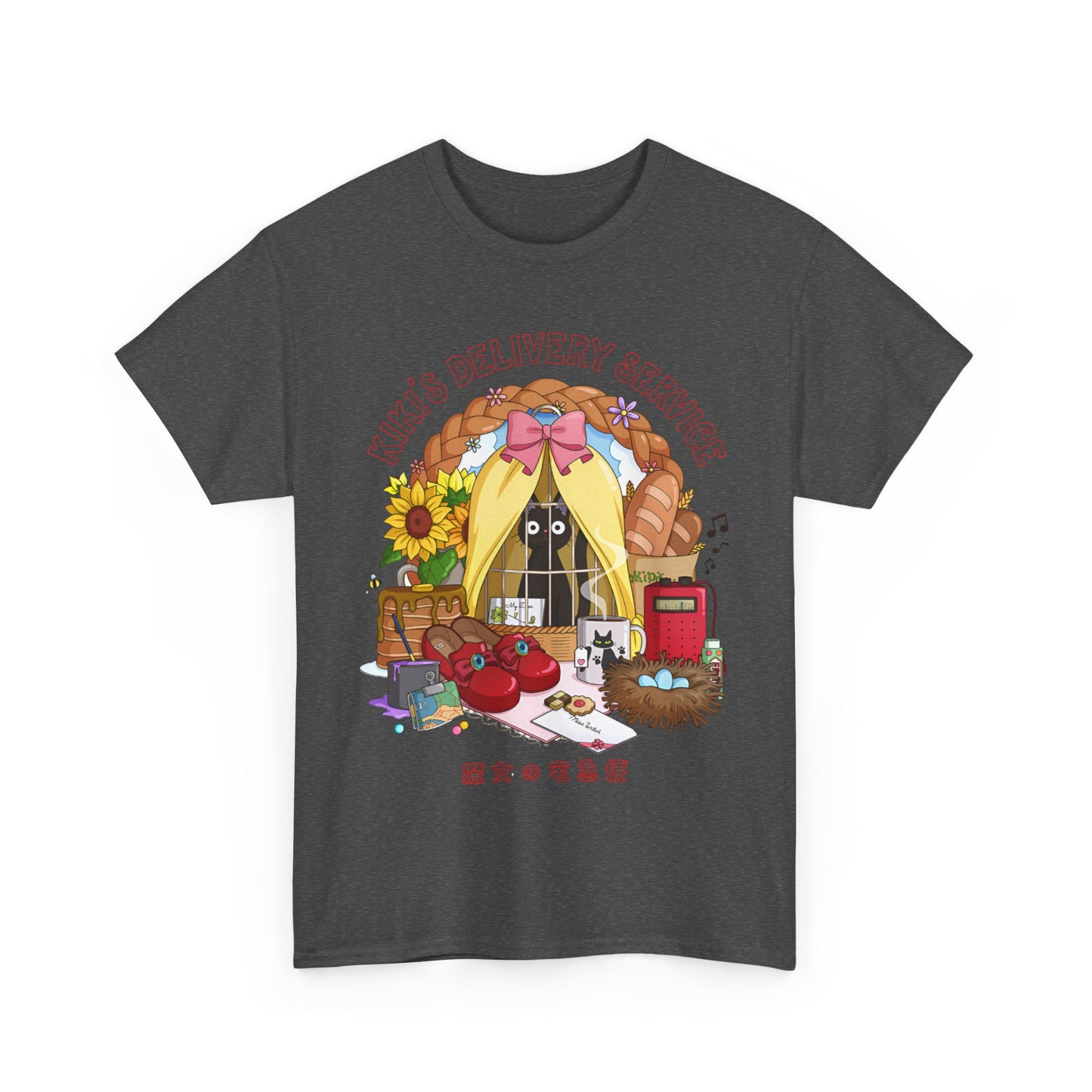 Kiki’s Delivery Service Breakfast T-Shirt | Studio Ghibli Anime Tee