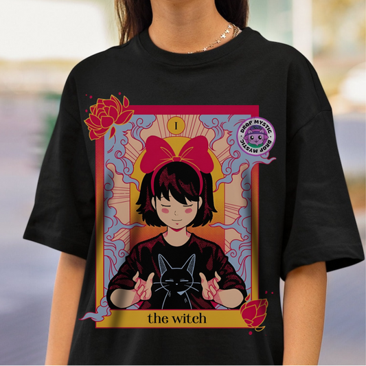 Kiki The Witch Ghibli T-Shirt | 100% Cotton Anime Graphic Tee