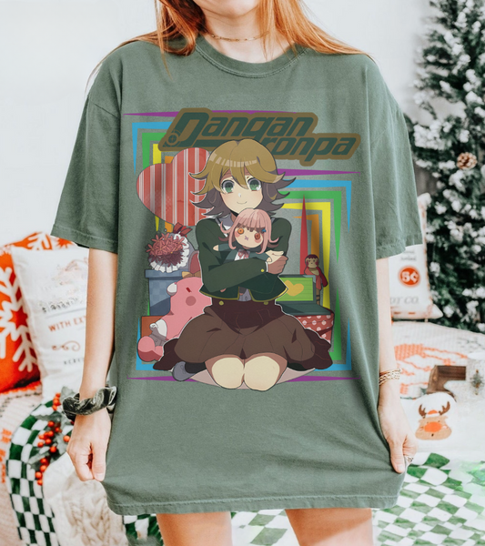 Chihiro Fujisaki T-Shirt – 100% Cotton Danganronpa Anime Tee for Fans