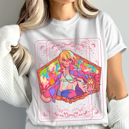 Howl Ghibli T-Shirt – 100% Cotton Anime Tee from Howl’s Moving Castle