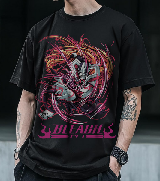 Ichigo Kurosaki Bleach T-Shirt – 100% Cotton Anime Tee for Bleach Fans