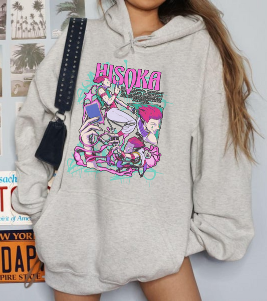 Hisoka Morow Hunter x Hunter Hoodie – 100% Cotton | Anime Streetwear for True Fans