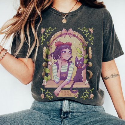 Kiki's Delivery Service Portal T-Shirt | 100% Cotton Studio Ghibli Tee