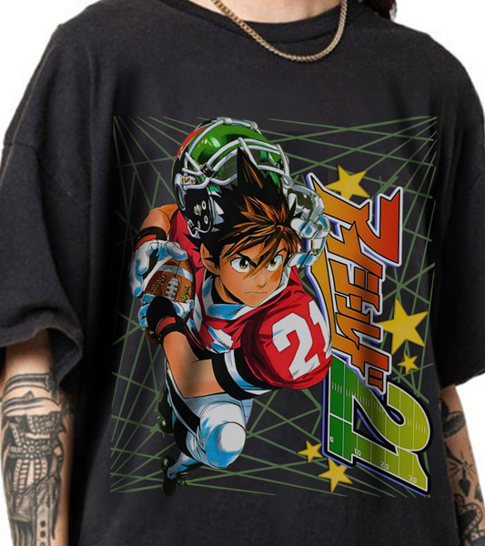 Eyeshield 21 T-Shirt – 100% Cotton Anime Tee Featuring Sena Kobayakawa