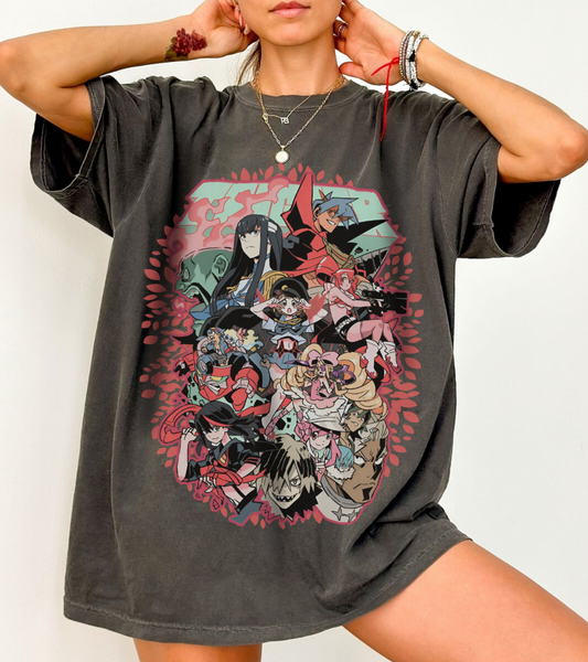 Ryuko Matoi T-Shirt – 100% Cotton Kill la Kill Anime Shirt for Fans