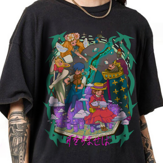 Whisper of the Heart T-Shirt – 100% Cotton Ghibli Tee for Anime Fans